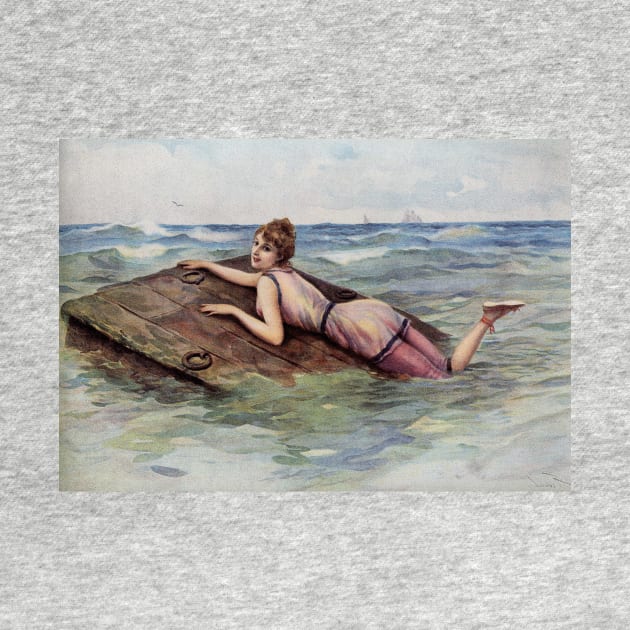 Au But by L Rossi risque capsized girl by artfromthepast